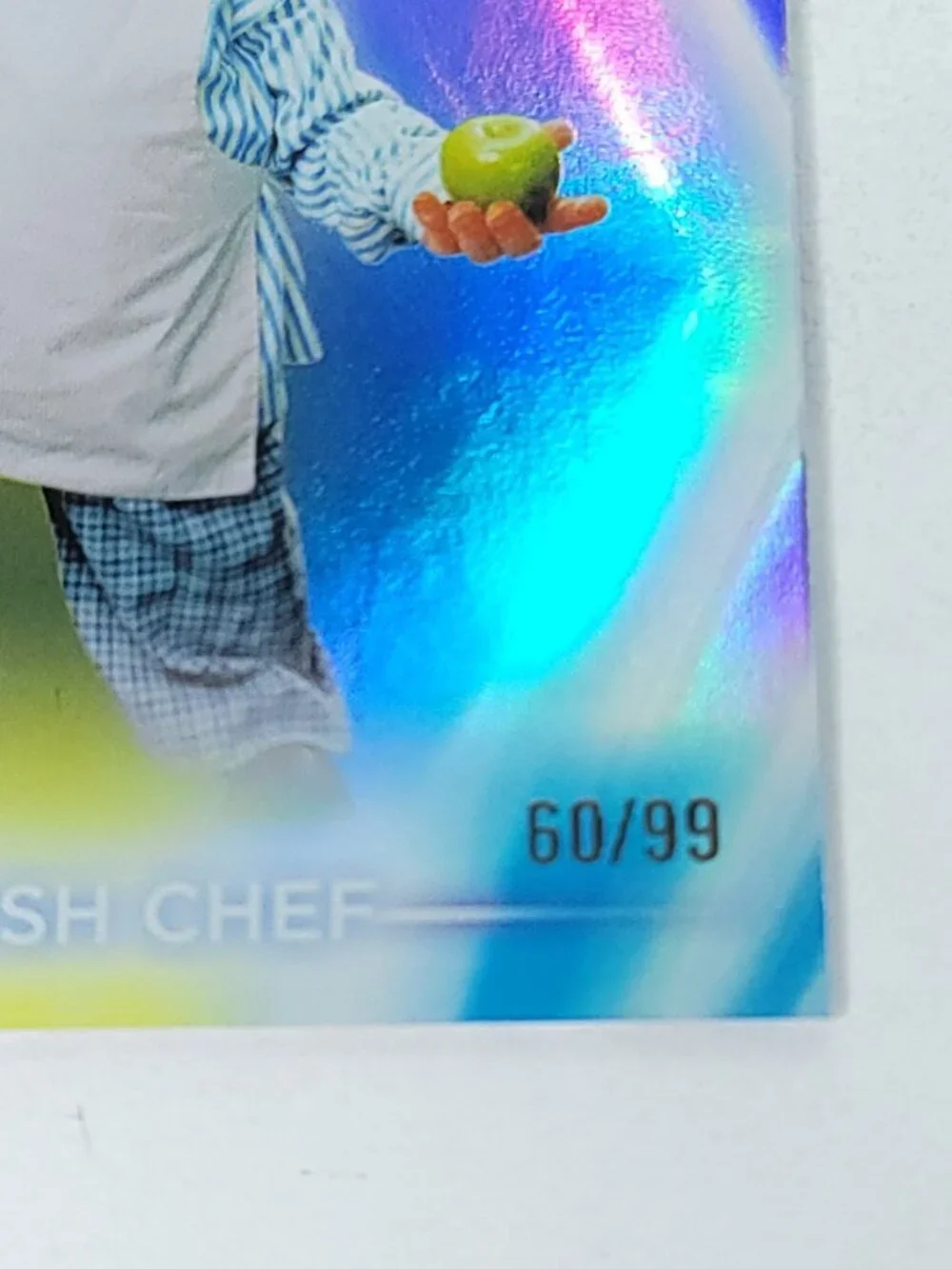 Swedish Chef  Topps 2026 Disney Neon Holo Parallel Refractor Limited 60/99 - Picture 3 of 5
